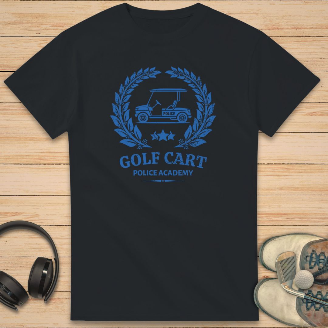 Cart Police T-Shirt Black