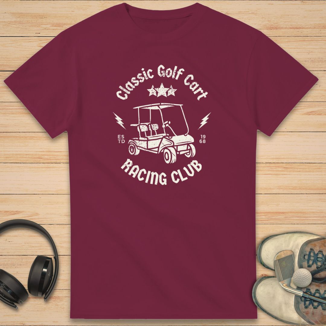 Racing Club T-Shirt Maroon