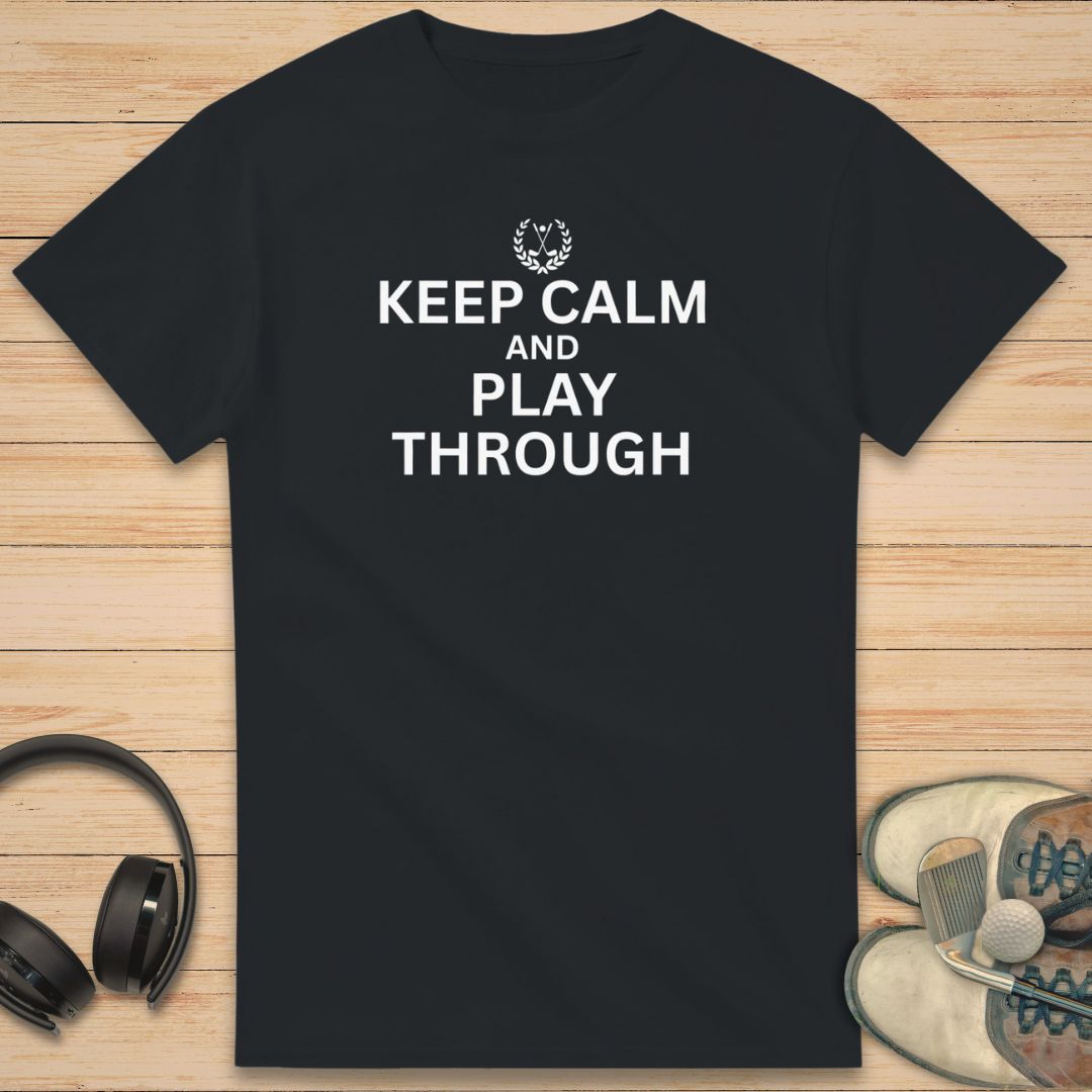 Keep Calm T-Shirt Black
