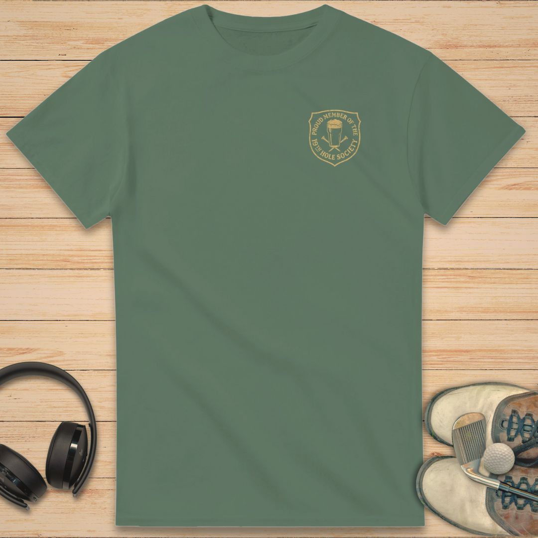 19th Hole T-Shirt Military Green