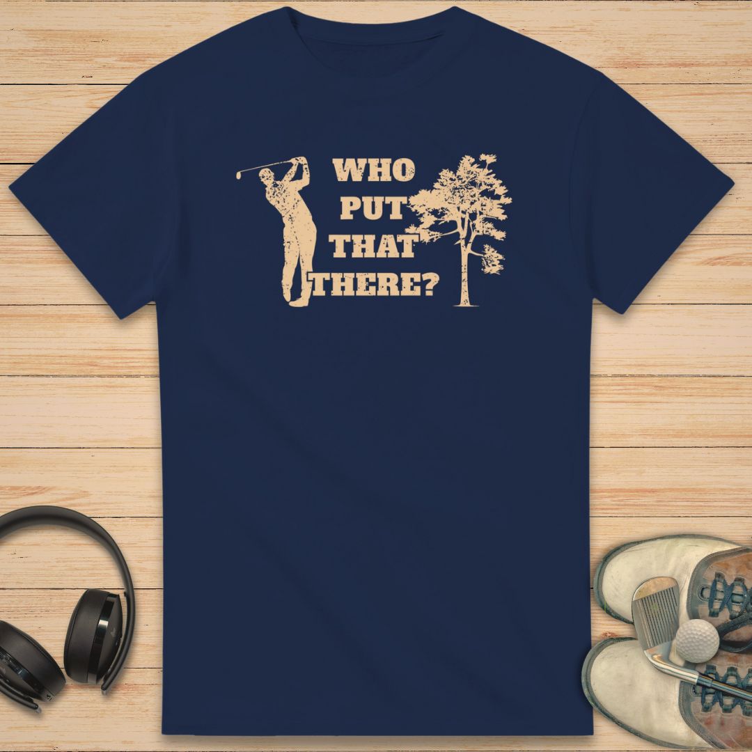 Who Put T-Shirt Navy