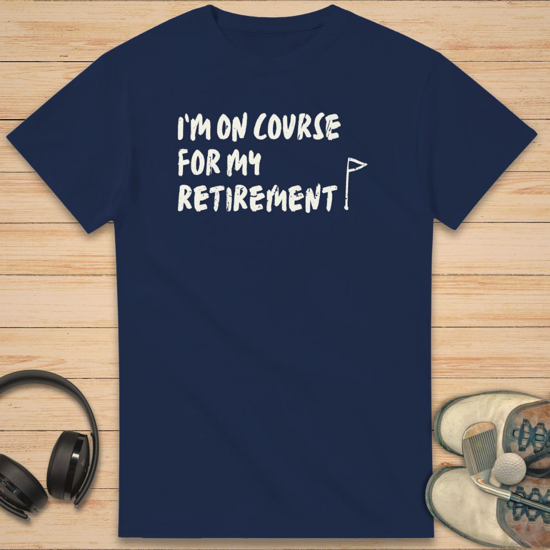 On Course T-Shirt Navy