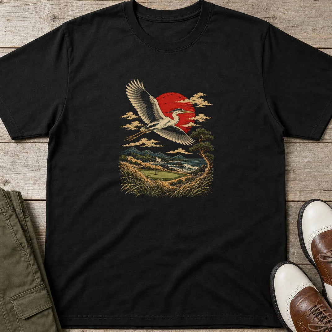 Heron Golf T-Shirt