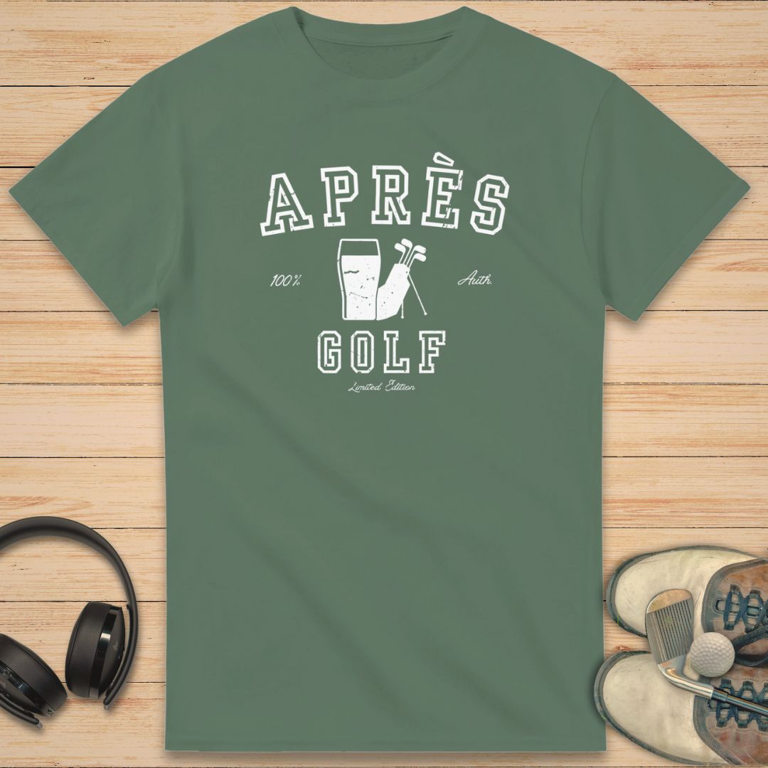 Après Golf T-Shirt Military Green