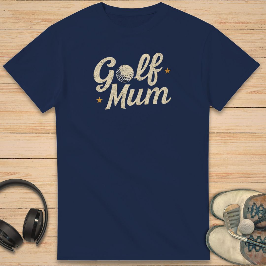 Golf Mum Star T-Shirt