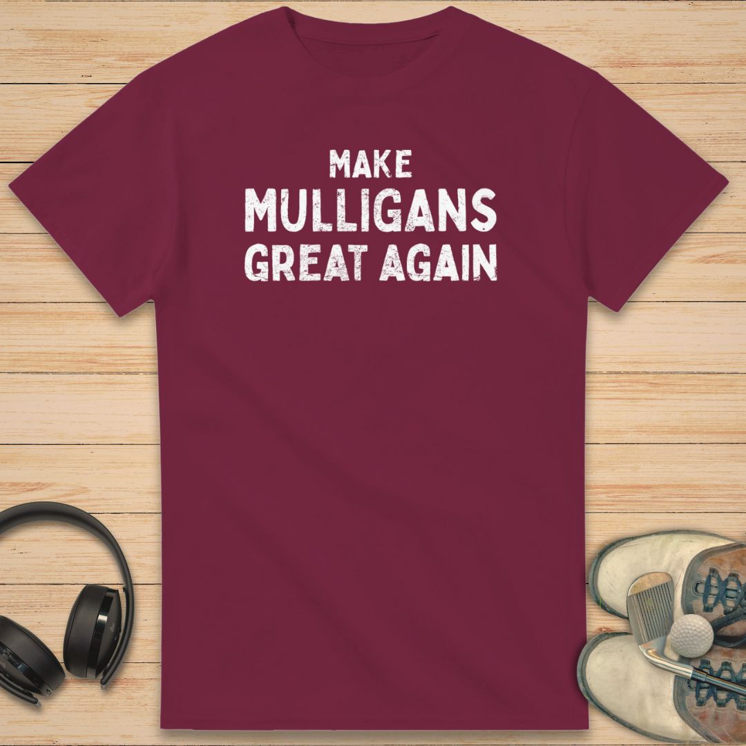 Mulligans Great T-Shirt Maroon