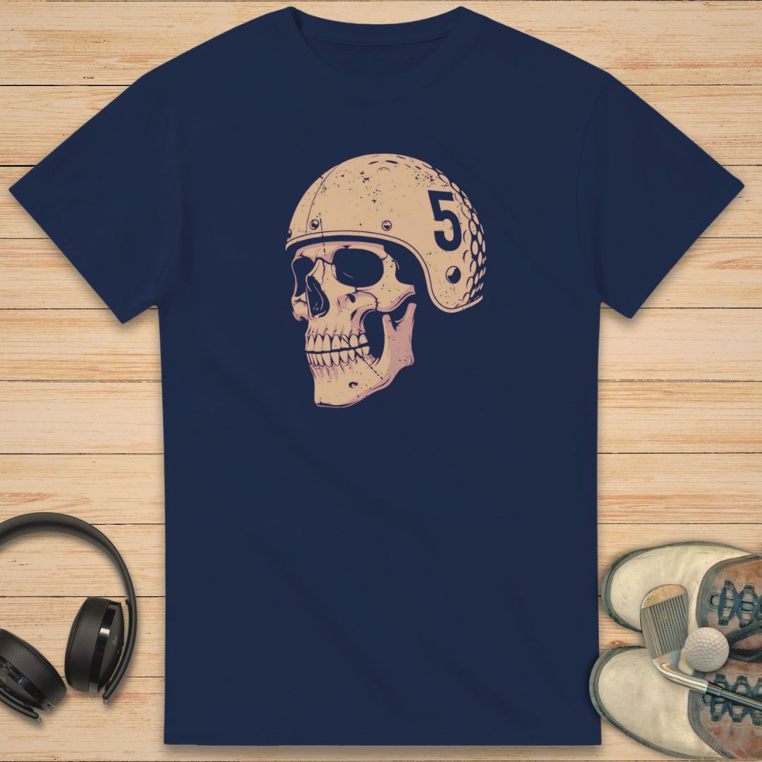 Skull Golfer II T-Shirt Navy