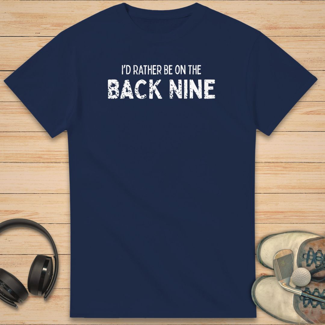 Back Nine T-Shirt Navy