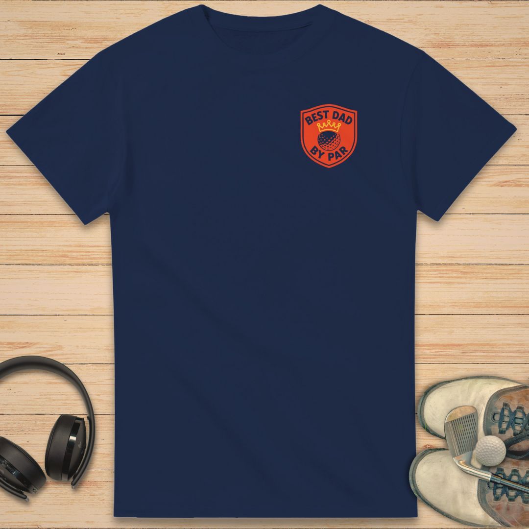 Best Dad Crown T-Shirt Navy
