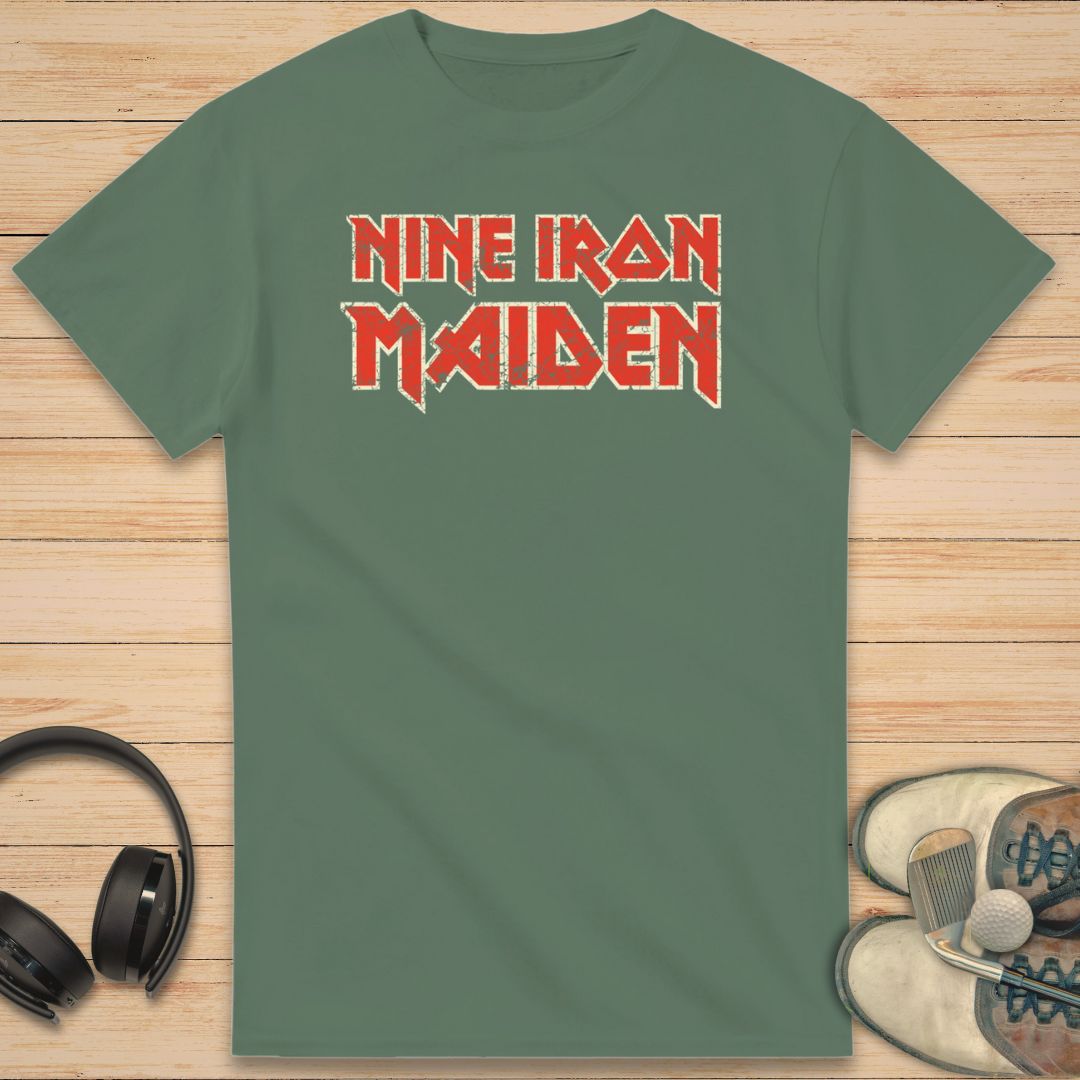 Nine Iron Maiden T-Shirt Military Green