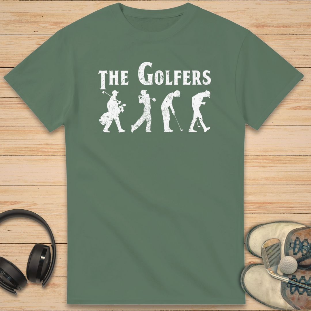 The Golfers T-Shirt Military Green