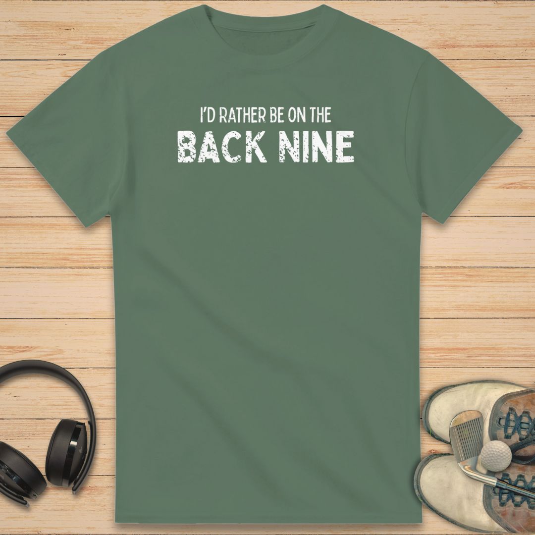 Back Nine T-Shirt Military Green