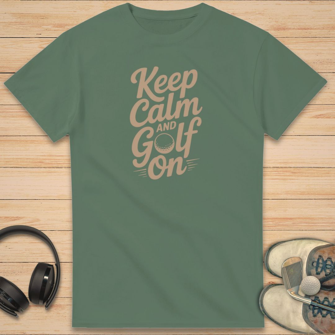 Golf On T-Shirt