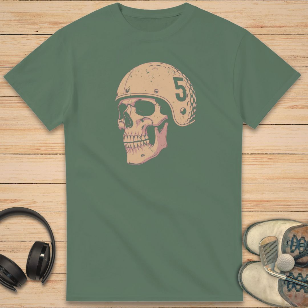 Skull Golfer II T-Shirt Military Green