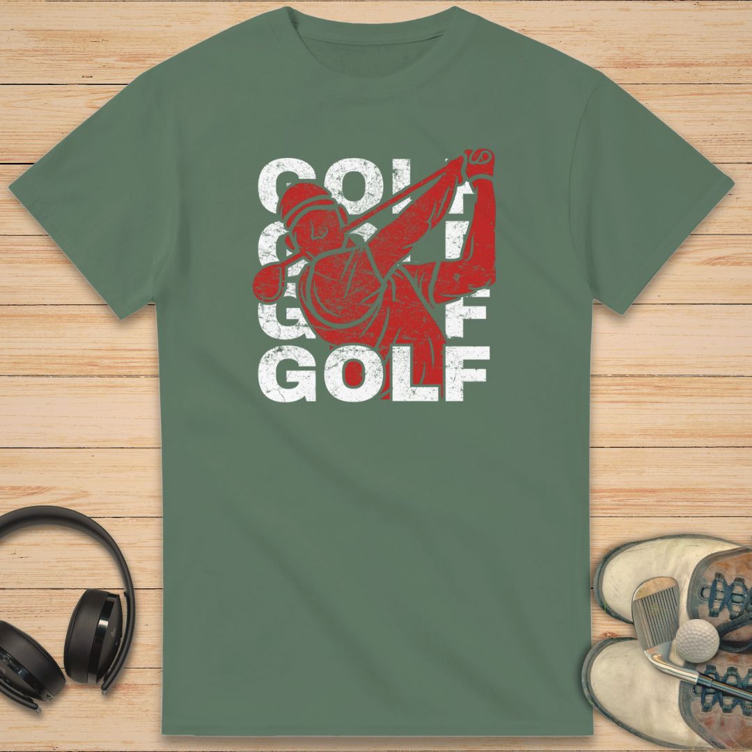 Golf Golf T-Shirt Military Green