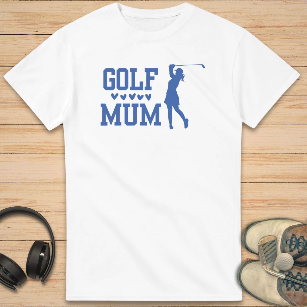 Golf Mum T-Shirt White