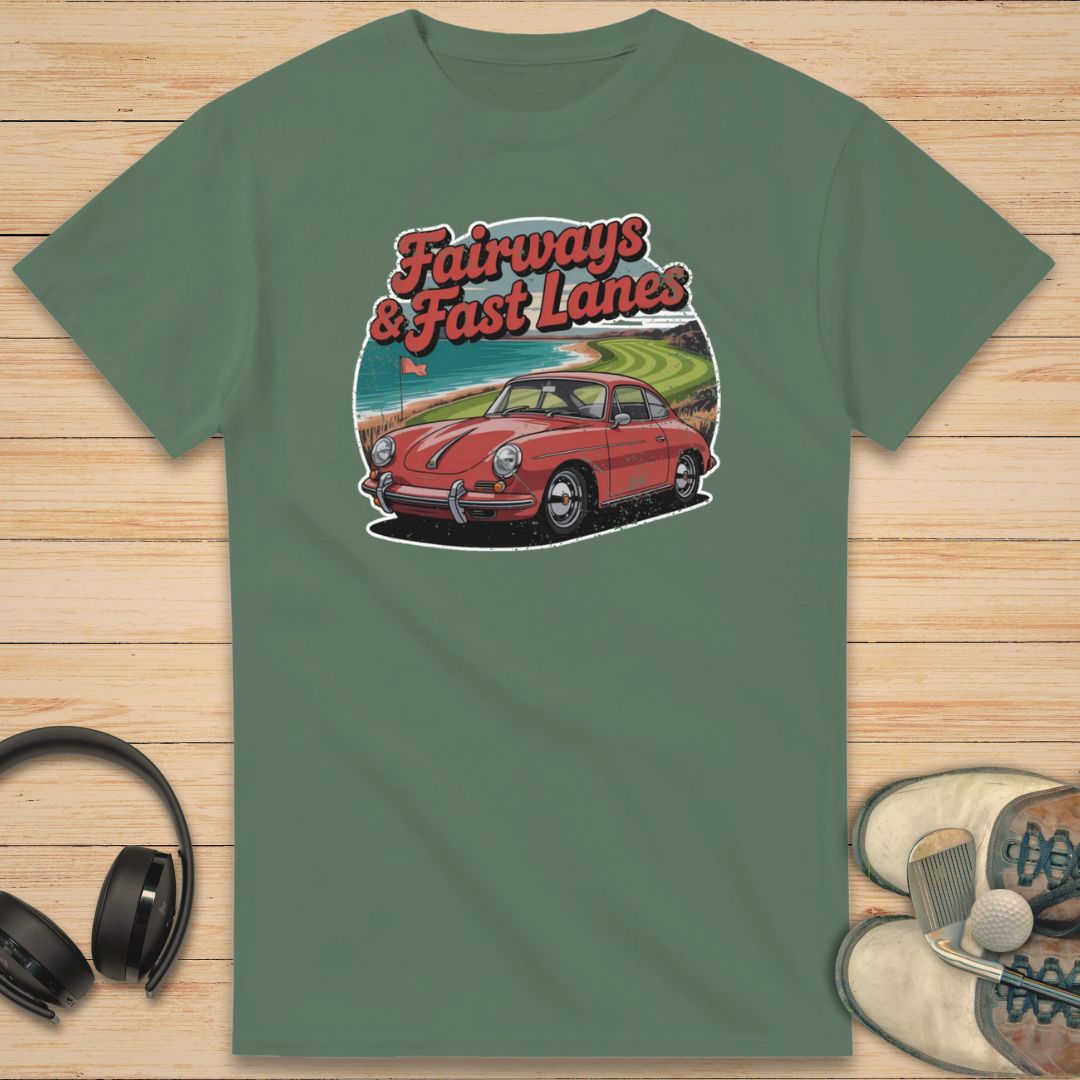 Fast Lanes T-Shirt Military Green