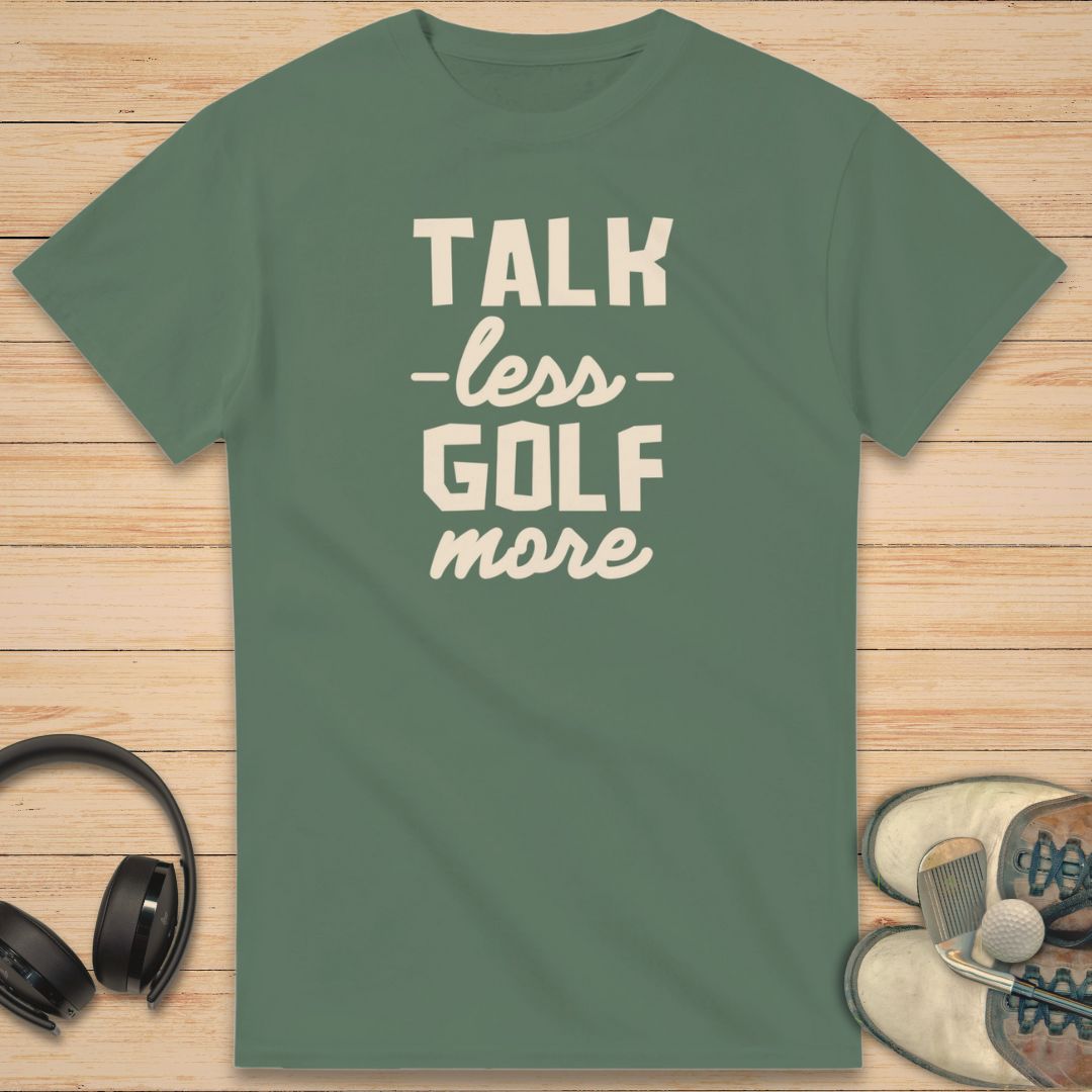 Golf More T-Shirt Military Green