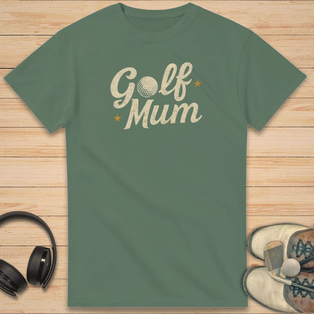Golf Mum Star T-Shirt