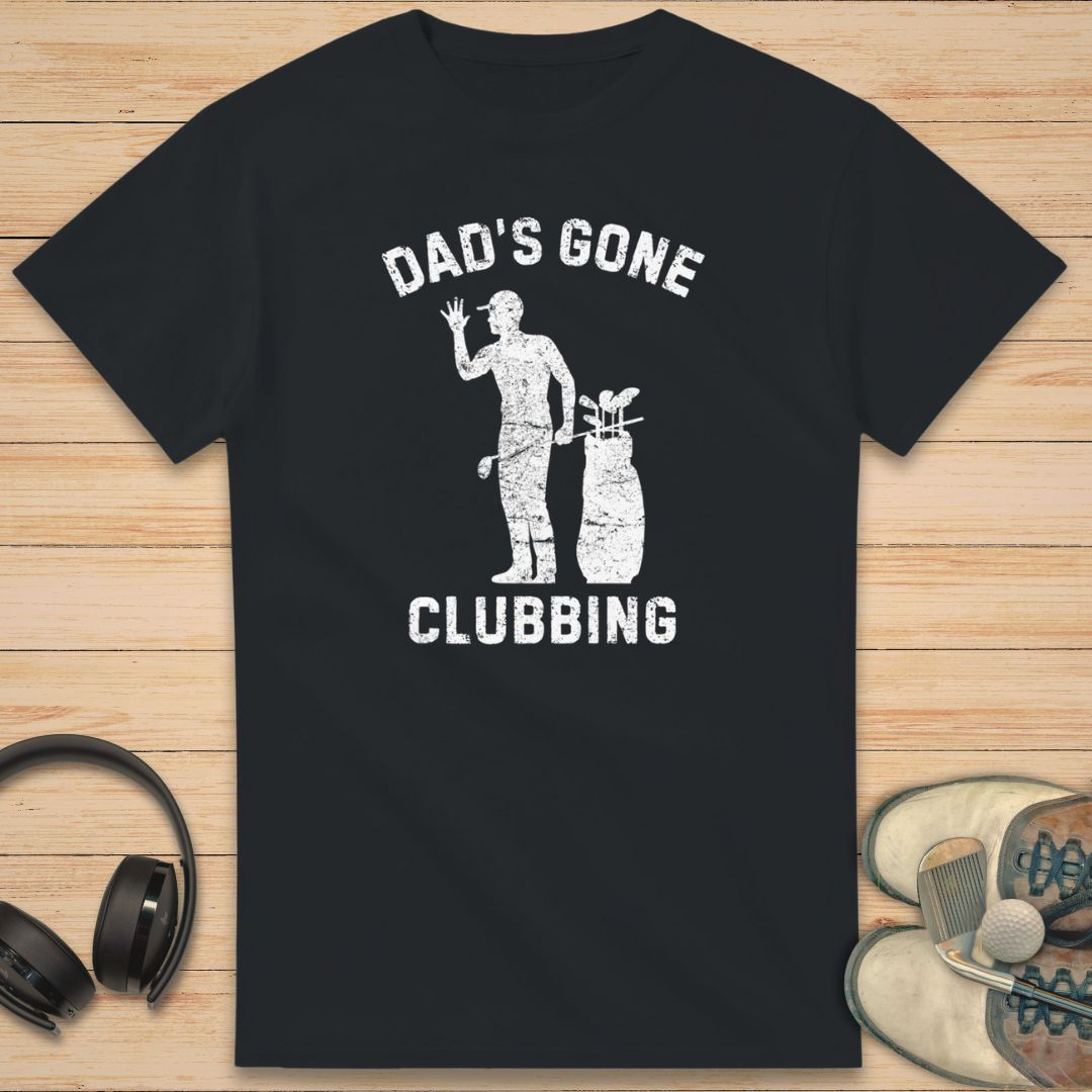 Gone Clubbing T-Shirt Black