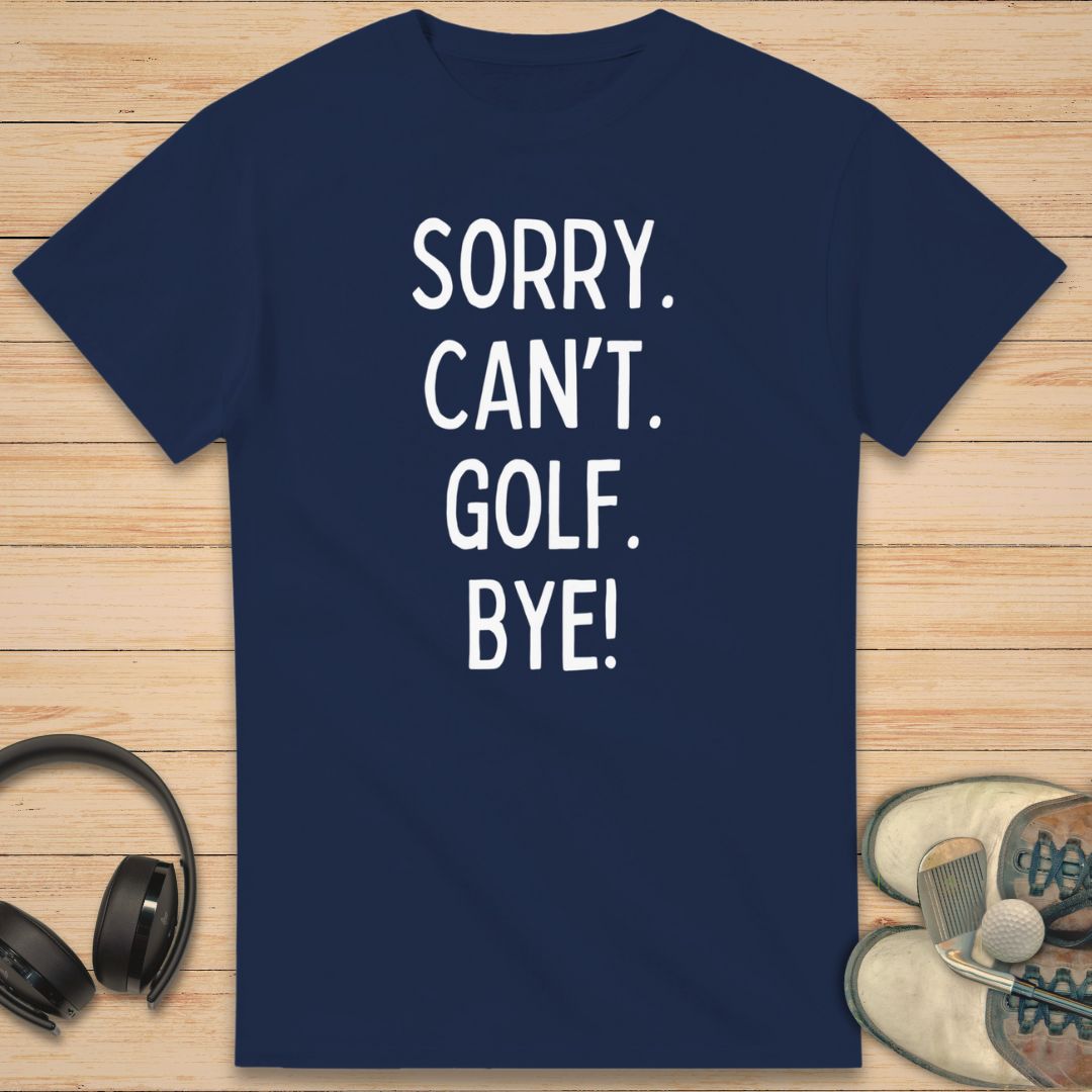 Sorry. Golf T-Shirt Navy