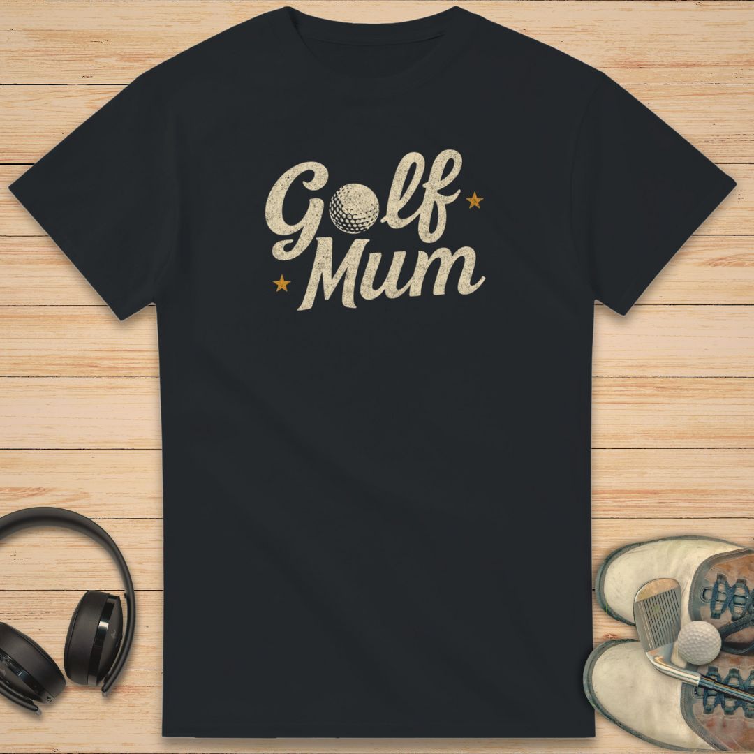 Golf Mum Star T-Shirt