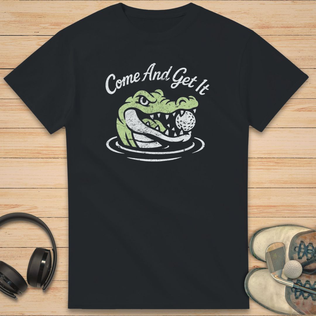 Come And Get It T-Shirt Black