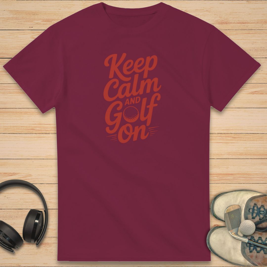 Golf On T-Shirt