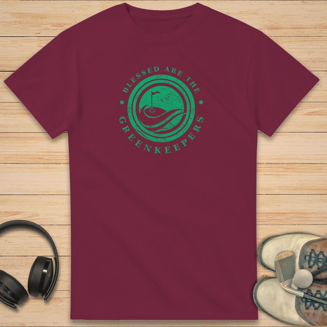 Greenkeepers T-Shirt Maroon