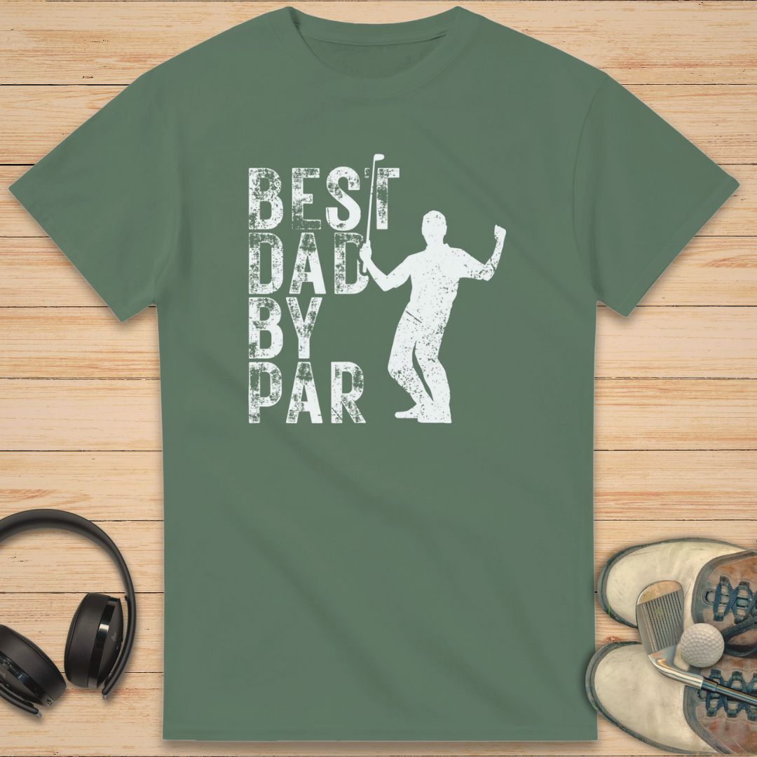 Best Dad T-Shirt Military Green