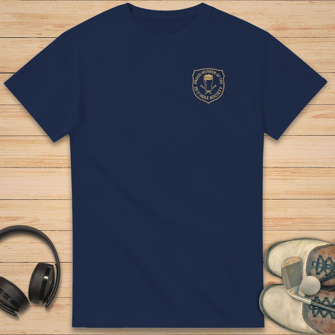 19th Hole T-Shirt Navy