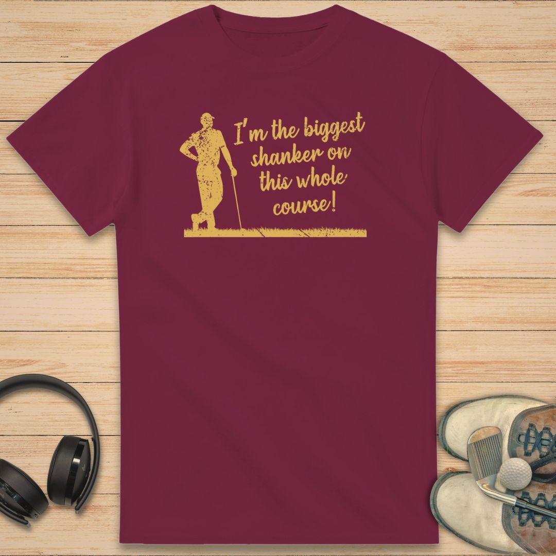 Biggest Shanker T-Shirt Maroon
