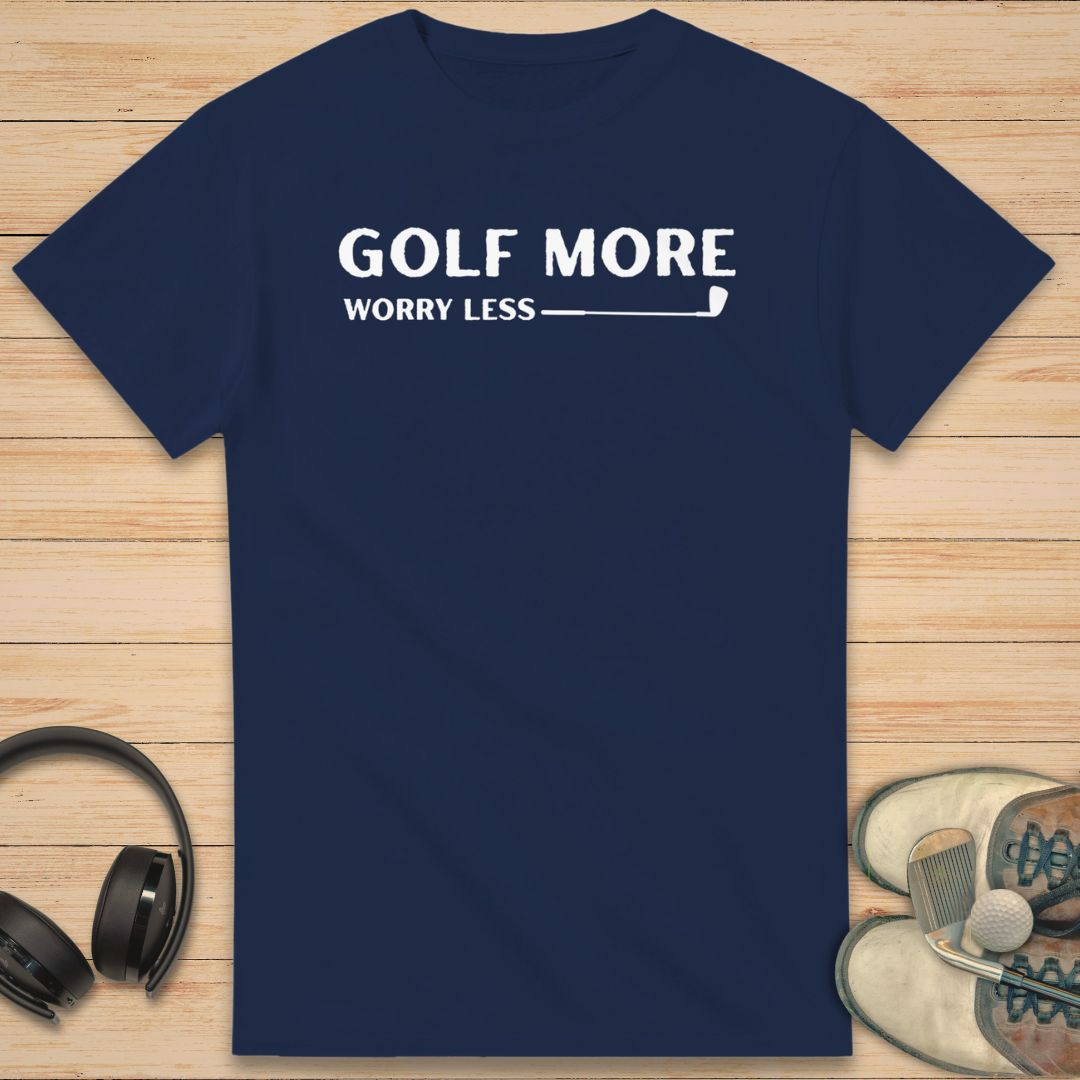 Golf More T-Shirt Navy