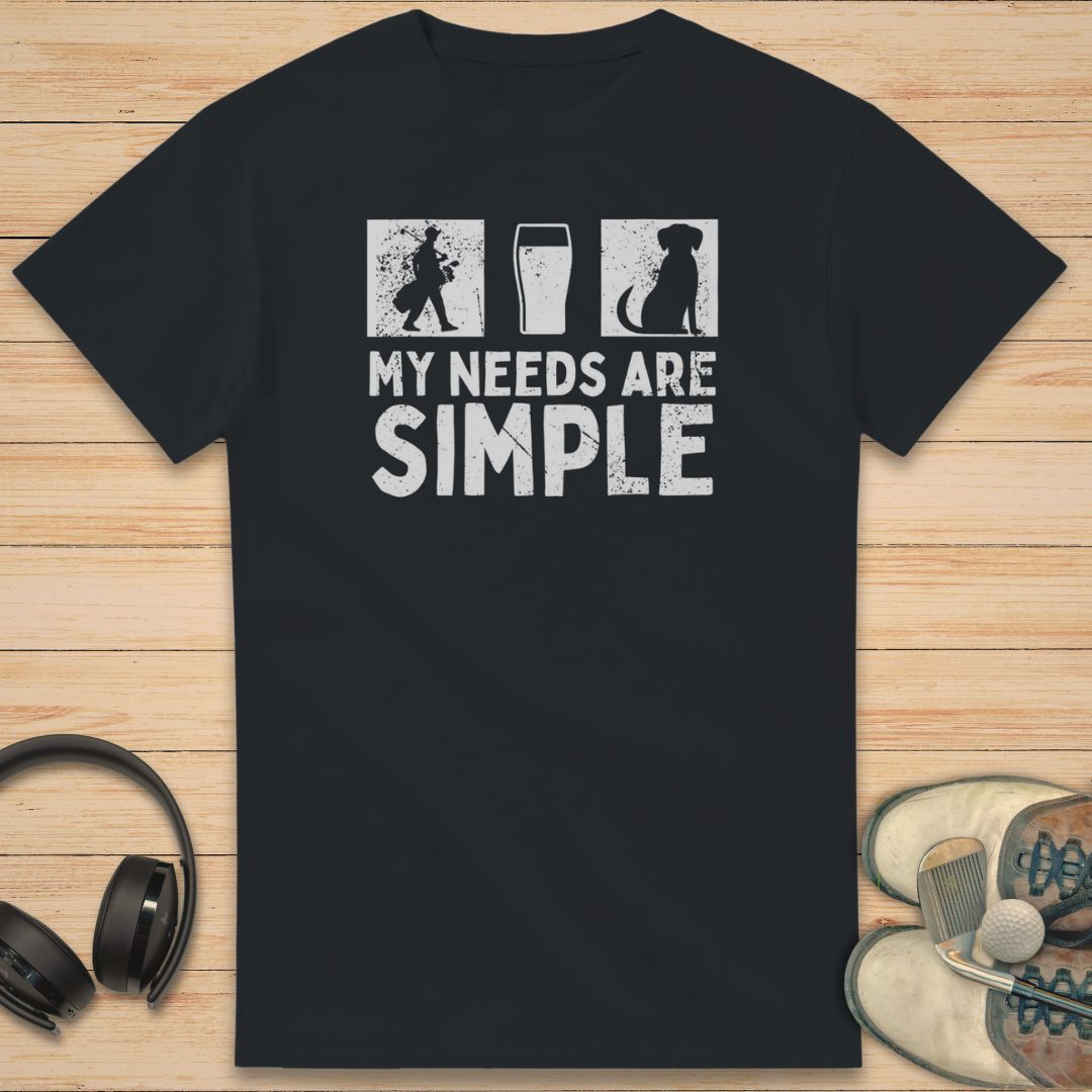 Simple T-Shirt Black