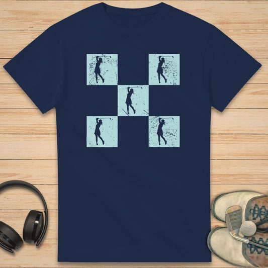 Golfer 3x3 T-Shirt Navy