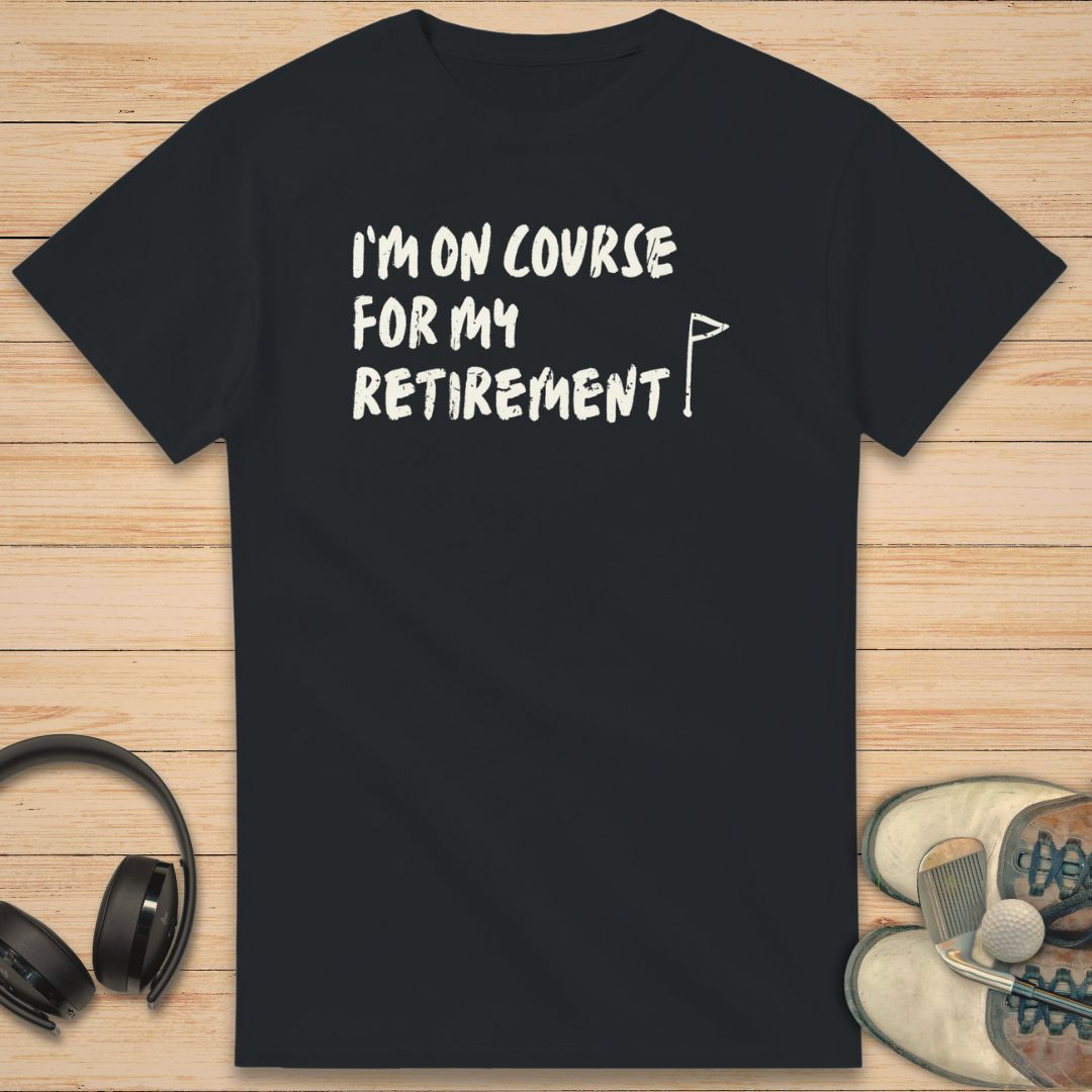 On Course T-Shirt Black