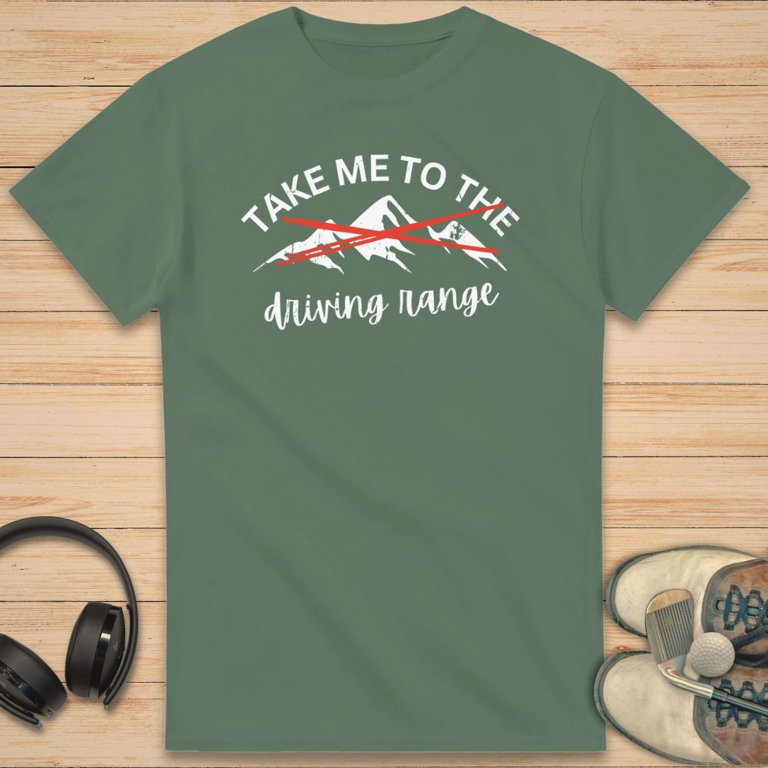 Driving Range T-Shirt Military Green