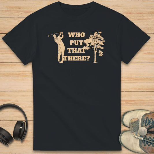 Who Put T-Shirt Black