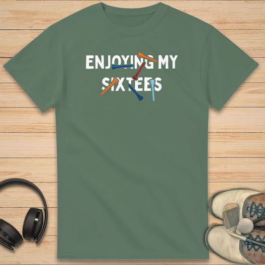 Enjoying My Sixtees T-Shirt Military Green