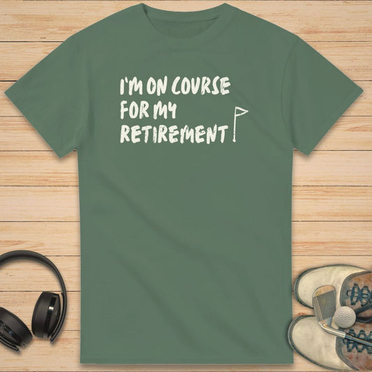 On Course T-Shirt Military Green