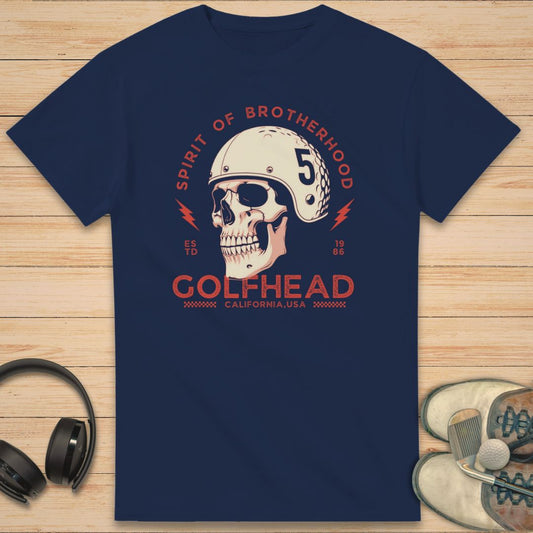 Golfhead T-Shirt Navy
