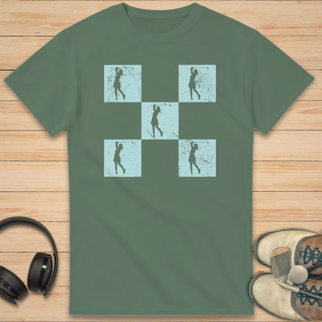 Golfer 3x3 T-Shirt Military Green