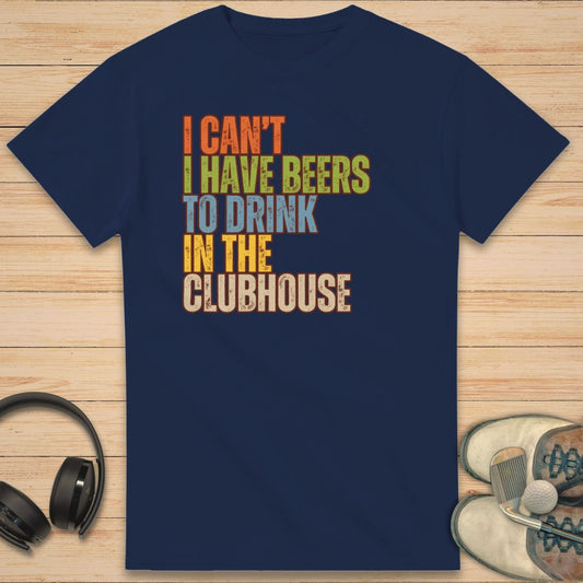 Beers to Drink T-Shirt Navy