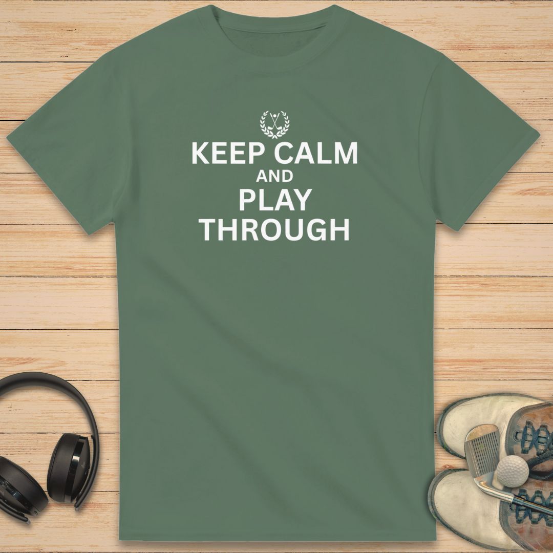 Keep Calm T-Shirt Military Green