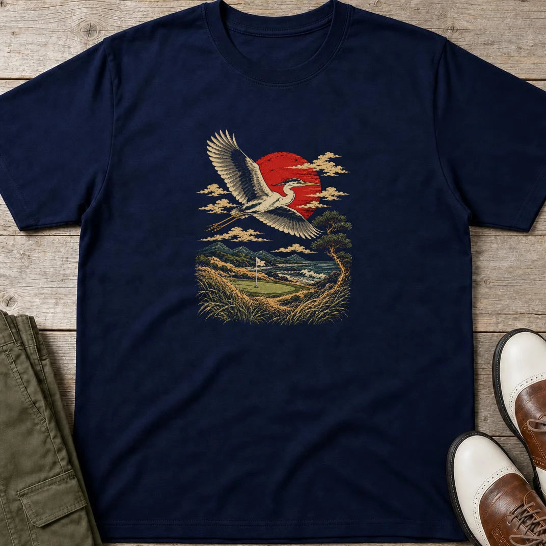 Heron Golf T-Shirt