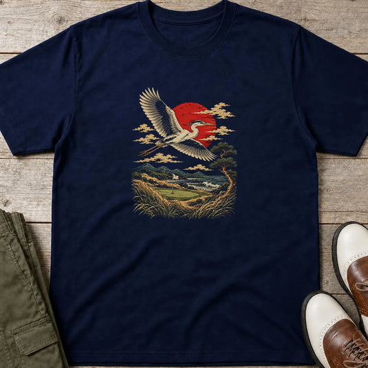 Heron Golf T-Shirt