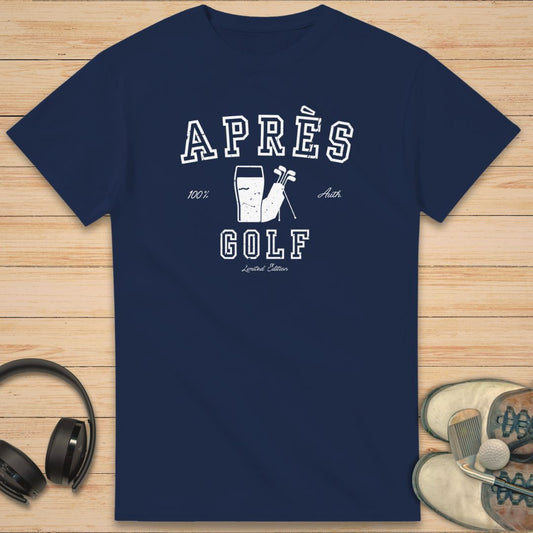Après Golf T-Shirt Navy