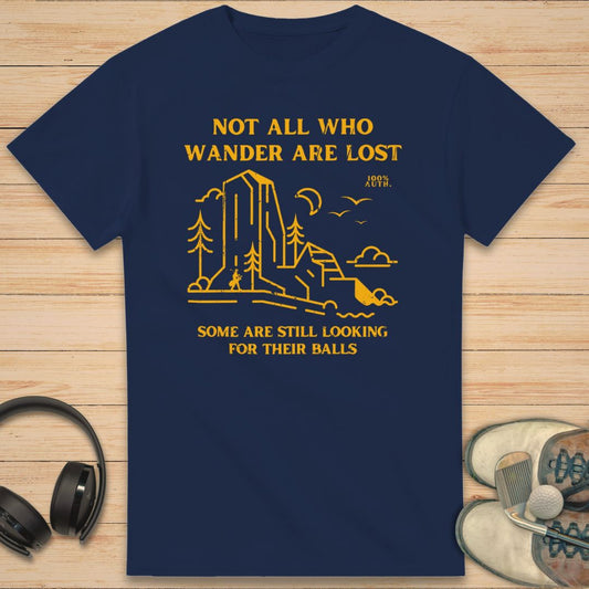 Wander Lost T-shirt Navy