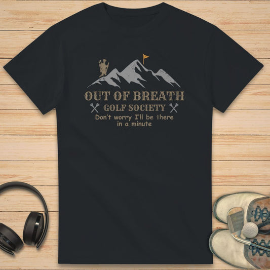 Out Of Breath T-Shirt Black