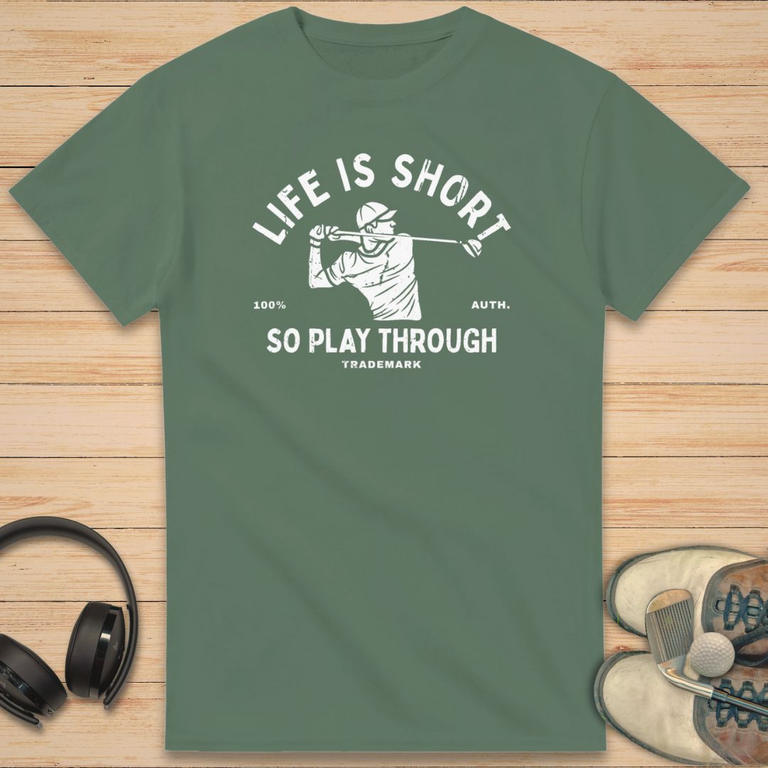 Play Through T-Shirt Military Green